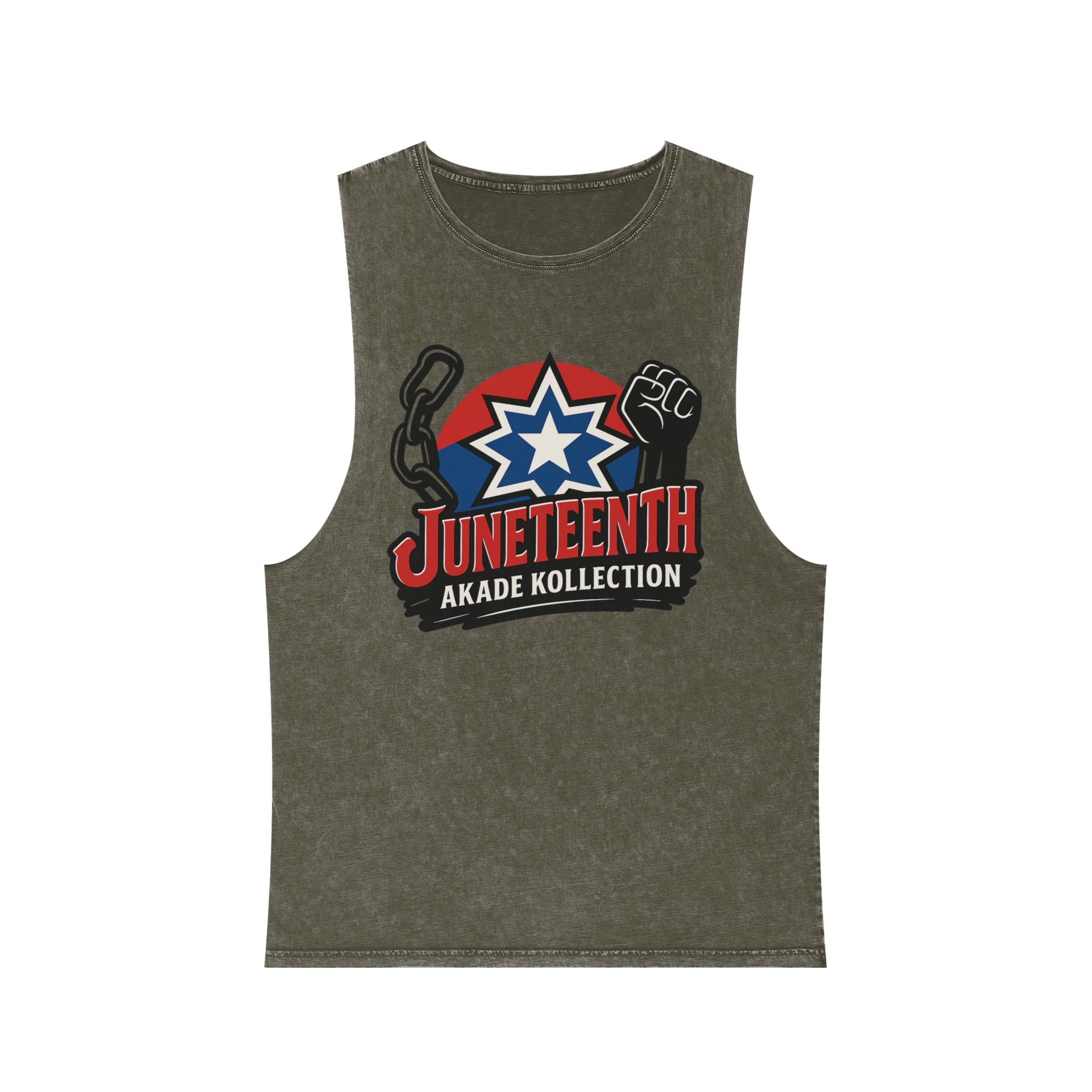 Juneteenth Stonewash Tank Top
