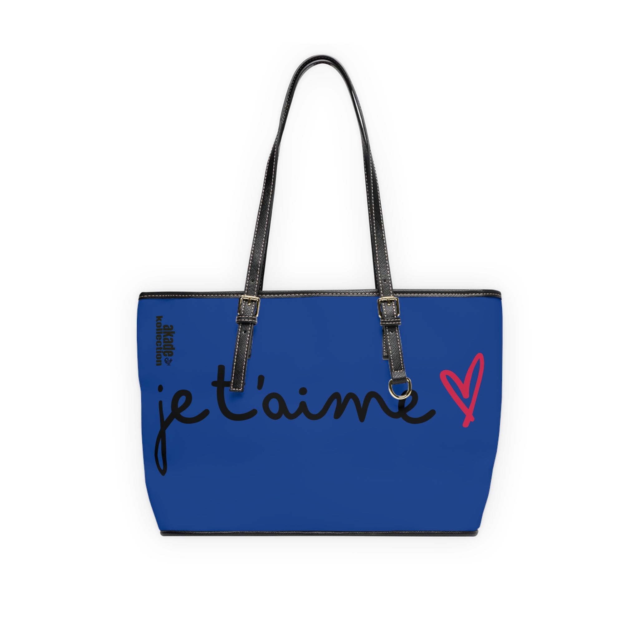 AKADE KOLLECTION BRAND JE 'TAIME PU LEATHER SHOULDER BAG