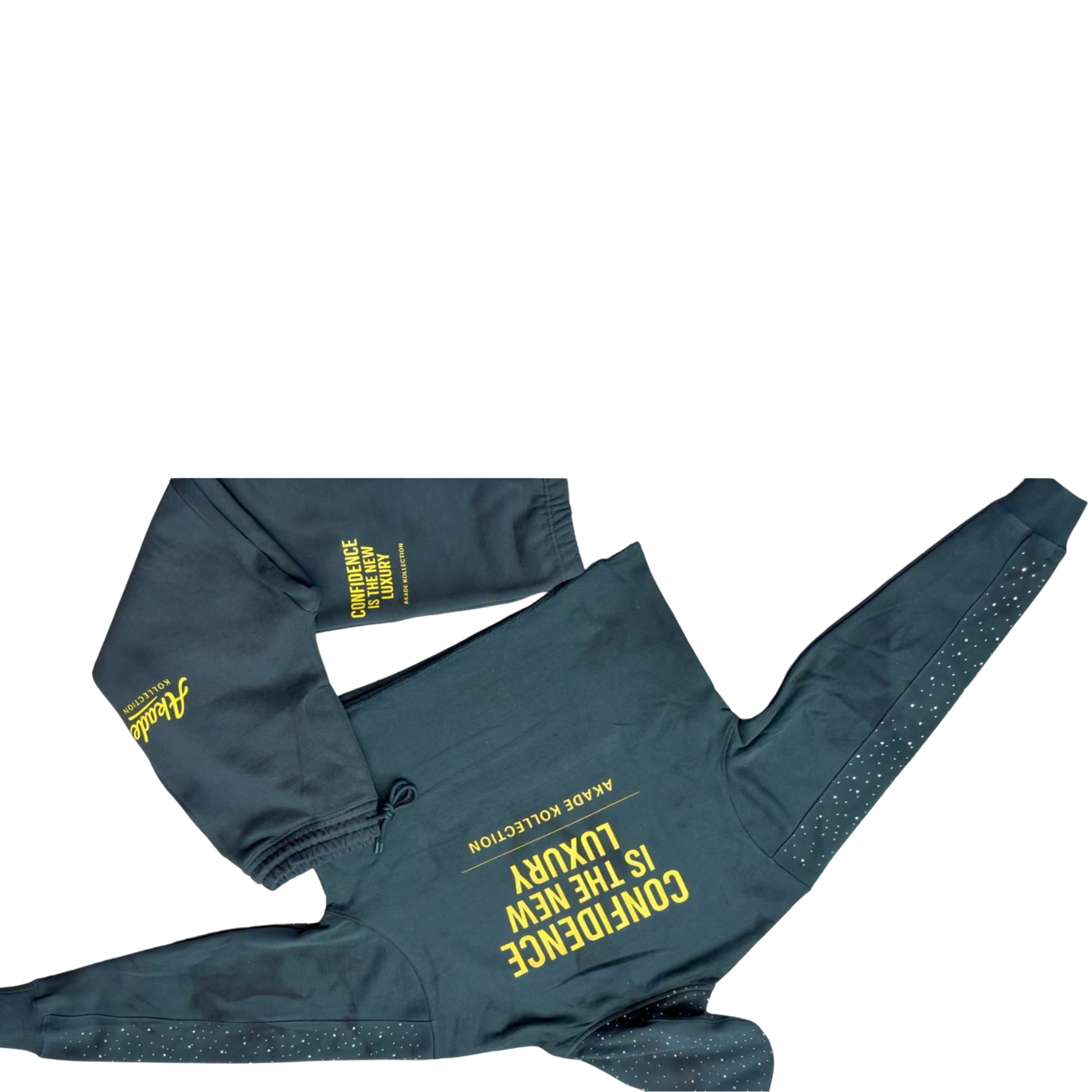 Akade Kollection “Confidence Is The New Luxury” Heavyweight 2-Piece Fleece Sweatsuit (450 GSM)