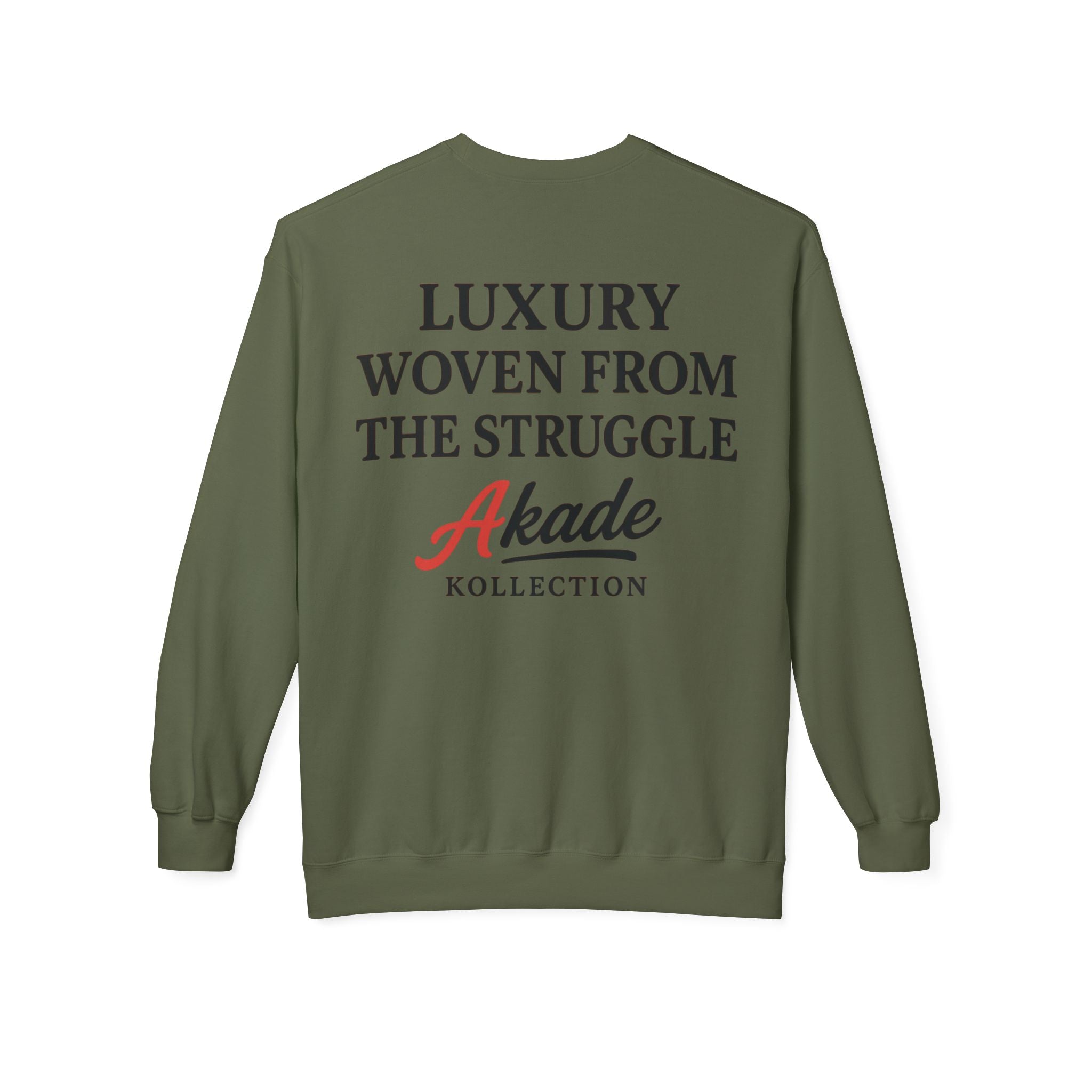 MEN'S Luxury Woven Sweatshirt with Akade Kollection Design, Cozy Crewneck for Casual Wear, Perfect for Gift Giving, Everyday Style, [...]