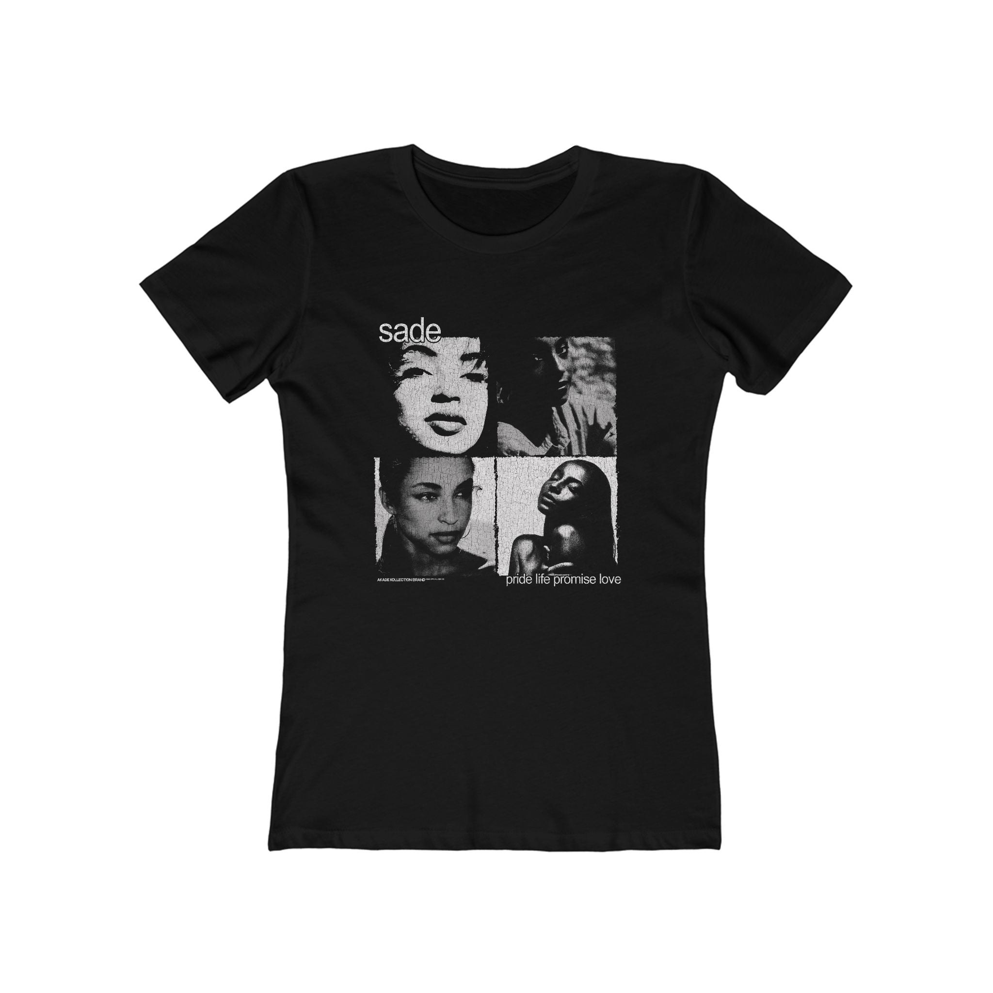 WOMEN'S KOLLECTION AKADE KOLLECTION Chic Graphic Tee, Sade Tribute Shirt, Retro Music Lover
