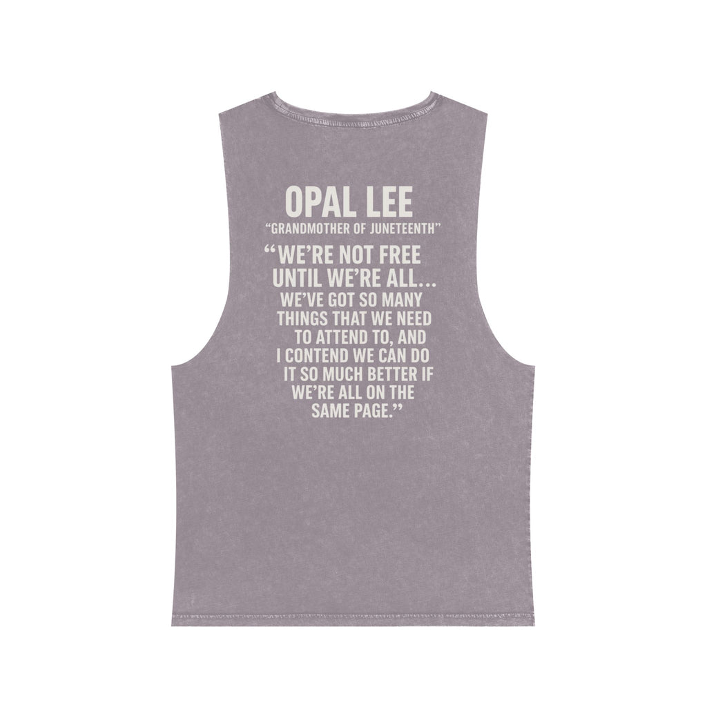 Juneteenth Stonewash Tank Top